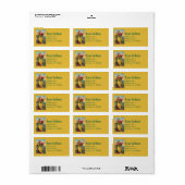 St. Margaret met Dragon en reurrection Banner Etiket (Full Sheet)