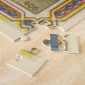 St. Margaret met Dragon en reurrection Banner Legpuzzel (Zijkant)