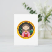 St. Margaret van Antioch Briefkaart (Staand voorkant)