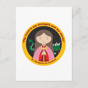 St. Margaret van Antioch Briefkaart