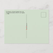 St. Margaret van Antioch (detail; M 070) Briefkaart (Achterkant)