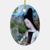 St. Margaret van Antioch (detail; M 070) Keramisch Ornament (Voorkant)