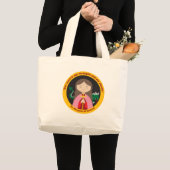 St. Margaret van Antioch Grote Tote Bag (Voorkant (product))