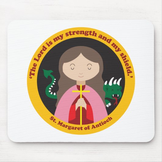 St. Margaret van Antioch Muismat (Voorkant)