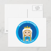 St. Margaret van Schotland Briefkaart (Voorkant / Achterkant)