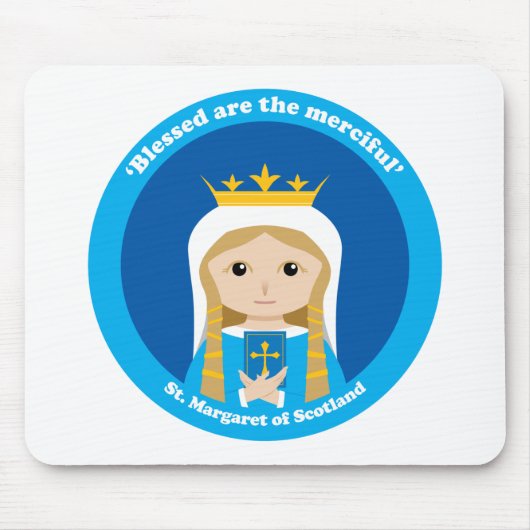 St. Margaret van Schotland Muismat (Voorkant)