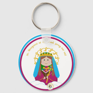 St. Margaret van Schotland Sleutelhanger