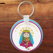 St. Margaret van Schotland Sleutelhanger (Voorkant)
