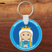 St. Margaret van Schotland Sleutelhanger (Voorkant)