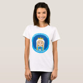 St. Margaret van Schotland T-shirt (Voorkant volledig)