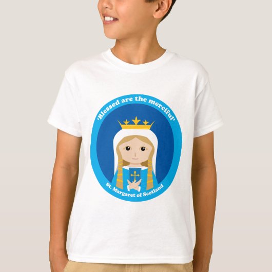 St. Margaret van Schotland T-shirt (Voorkant)