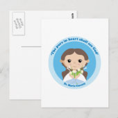 St. Maria Goretti Briefkaart (Voorkant / Achterkant)