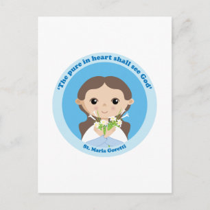 St. Maria Goretti Briefkaart