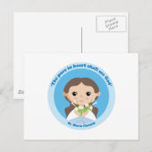 St. Maria Goretti Briefkaart (Voorkant / Achterkant)