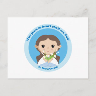 St. Maria Goretti Briefkaart