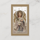 St. Maria Goretti Katholieke Prayer Heilige Kaart Plaatskaartje (Voorkant)