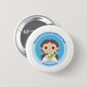 St. Maria Goretti Ronde Button 5,7 Cm (Voorkant /achterkant)