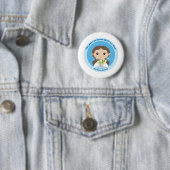 St. Maria Goretti Ronde Button 5,7 Cm (In situ)