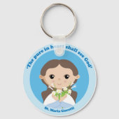 St. Maria Goretti Sleutelhanger (Voorkant)