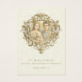 St. Maria Goretti & St. Pier Giorgio Wedding  Visitekaartje (Voorkant)