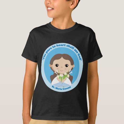 St. Maria Goretti T-shirt (Voorkant)