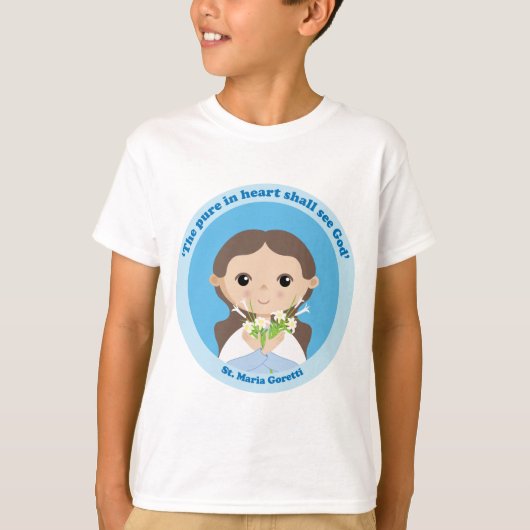 St. Maria Goretti T-shirt (Voorkant)