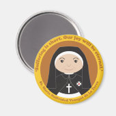 St. María Natividad Venegas de La Torre Magneet (Voorkant / Achterkant)