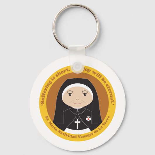 St. María Natividad Venegas de La Torre Sleutelhanger (Voorkant)