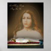 ST. Maria Teresa Goretti Poster (Voorkant)