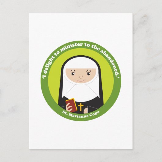 St. Marianne Cope Briefkaart (Voorkant)