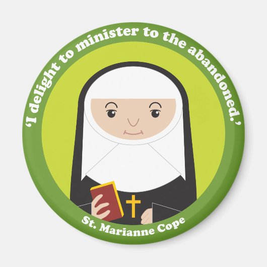 St. Marianne Cope Magneet (Voorkant)