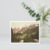 St Marie Bridge, Chamonix Valley, Frankrijk Briefkaart (Staand voorkant)