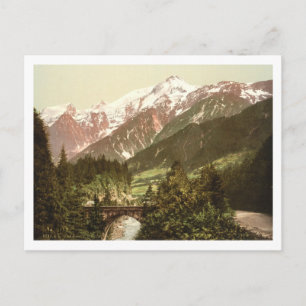 St Marie Bridge, Chamonix Valley, Frankrijk Briefkaart