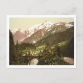 St Marie Bridge, Chamonix Valley, Frankrijk Briefkaart (Voorkant)