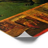 St. Marina (Margaret) icoon poster (Hoek)