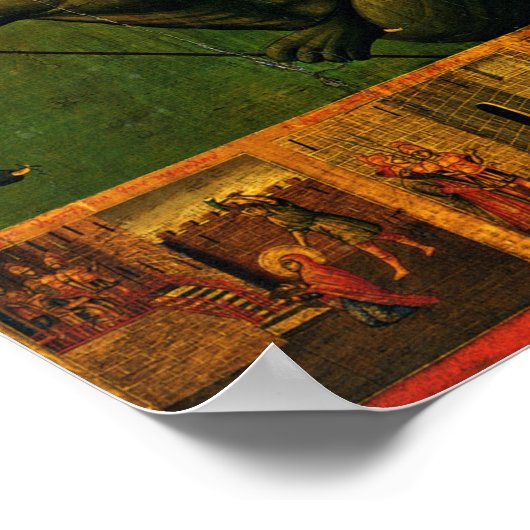 St. Marina (Margaret) icoon poster (Hoek)