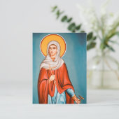 St. Marina Orthodox Christelijk Briefkaart (Staand voorkant)