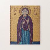 St. Marina van Antiochië Orthodoxe Christelijke Ic Legpuzzel (Verticaal)