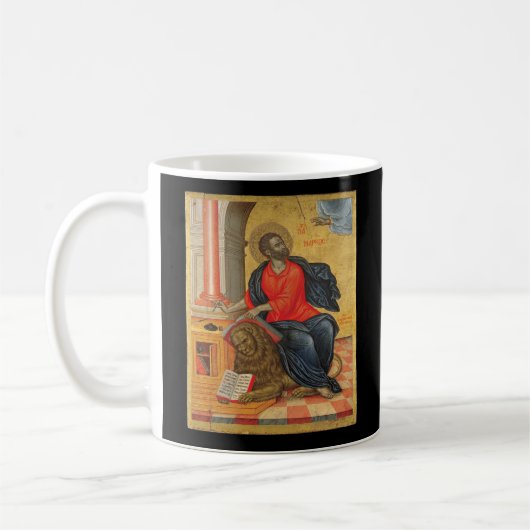 St. Mark - by Tzanes Emmanuel (1657) Koffiemok (Links)