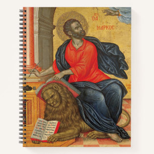 St. Mark - by Tzanes Emmanuel (1657) Notitieboek