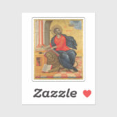 St. Mark - by Tzanes Emmanuel (1657) Sticker (Vel)
