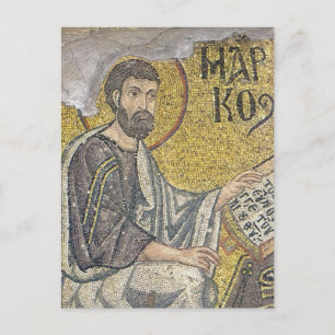 St. Mark Byzantijnse mozaïek orthodoxe icoon Briefkaart