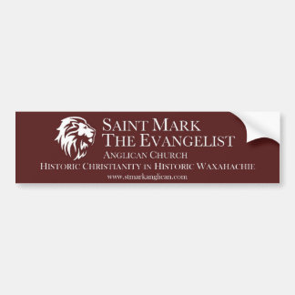 St. Mark de Evangelist Anglicaanse bumper sticker