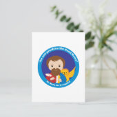 St. Mark de Evangelist Briefkaart (Staand voorkant)