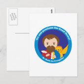 St. Mark de Evangelist Briefkaart (Voorkant / Achterkant)