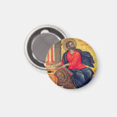 St. Mark - door Tzanes Emmanuel (1657) Magneet (Voorkant / Achterkant)
