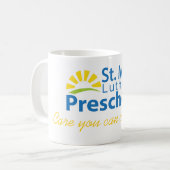 St. Mark Lutheran Preschool Coffee Mok (Voorkant links)