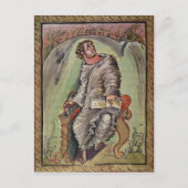 St. Mark op zijn bureau Briefkaart (Voorkant)