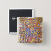 St. Mark Vierkante Button 5,1 Cm (Voorkant /achterkant)