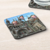 St. Marks and Lamp, Venice, Italië Drankjes Onderzetter (Linkerzijde)